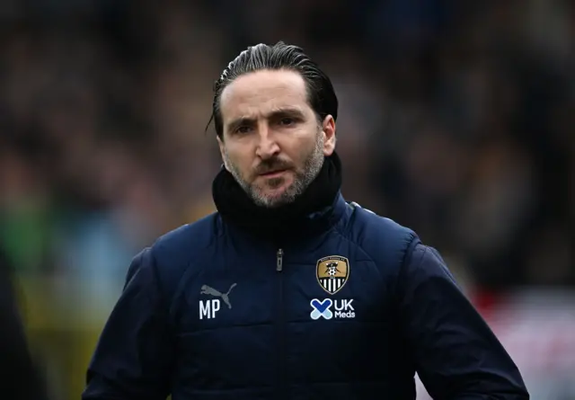 Notts County boss Martin Paterson