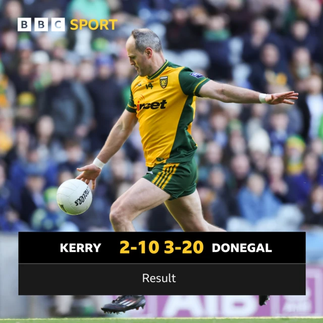 FT: Kerry 2-10 Donegal 3-20