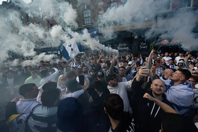 Tottenham fans