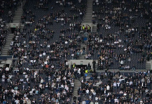 Tottenham fans