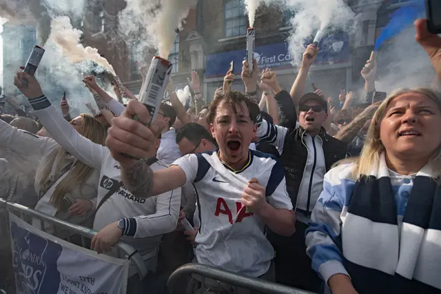 Tottenham fans