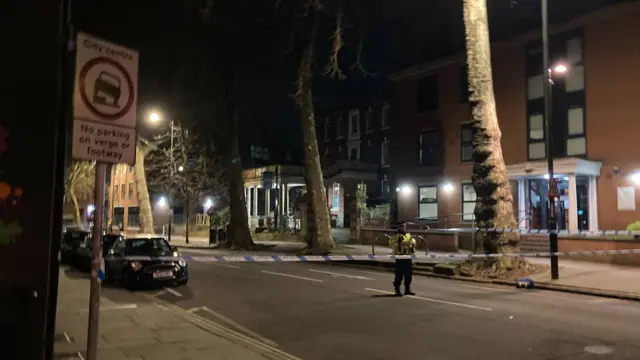 Cordon in Friar Gate