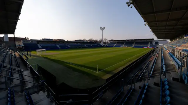 Mestsky fotbalovy stadion Miroslava Valenty