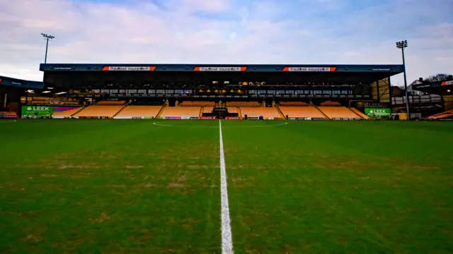 Vale Park ahead of kick-off