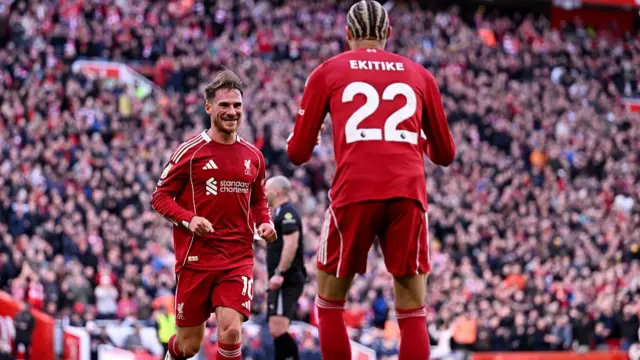 Mac Allister and Ekitike