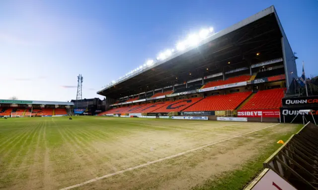Tannadice pitch