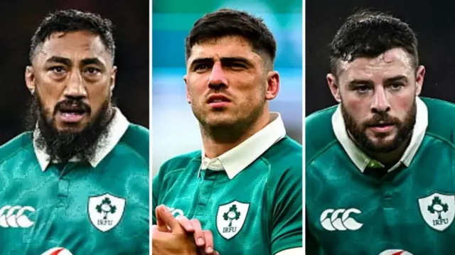 Aki, O'Brien and Henshaw are yet to feature for Ireland in the 2026 Six Nations