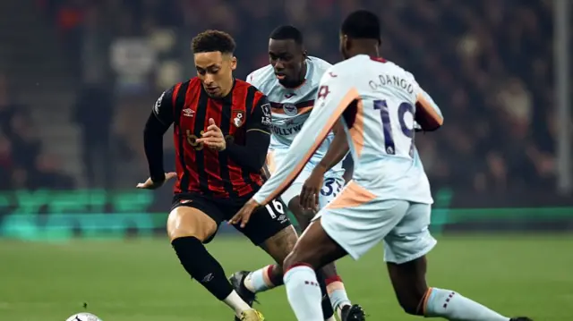 Bournemouth Brentford action