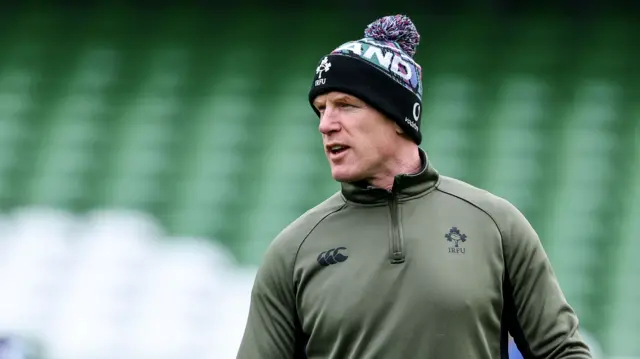 Ireland assistant coach Paul O'Connell
