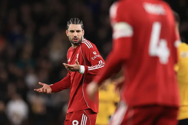 : Dominik Szoboszlai of Liverpool during the Premier League match between Wolverhampton Wanderers and Liverpool at Molineux on March 4, 2026 in Wolverhampton