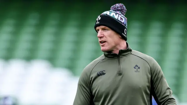 Ireland assistant coach Paul O'Connell