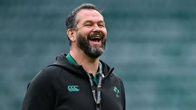 Ireland head coach Andy Farrell