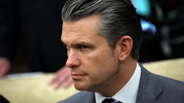 US Secretary of Defense Pete Hegseth