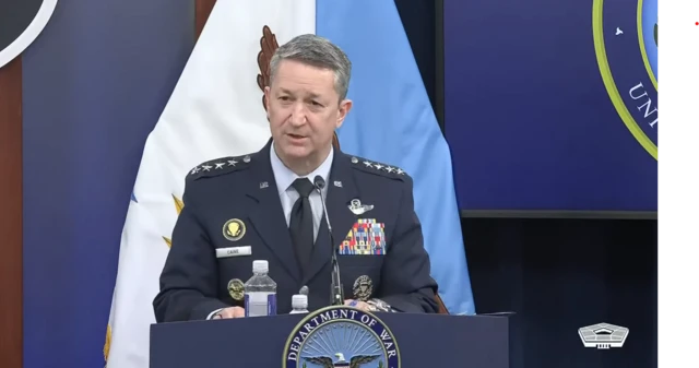 Gen Dan Caine, Chairman of the Joint Chiefs of Staff