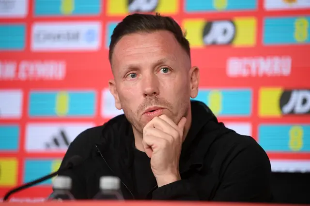 Craig Bellamy speaks to the media