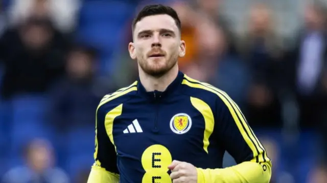 Scotland captain Andy Robertson