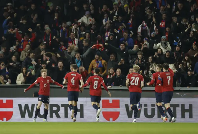 Pavel Sulc celebrates