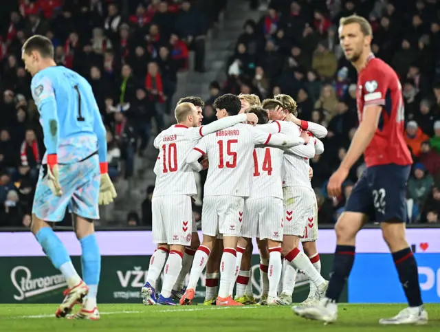 Denmark in a huddle