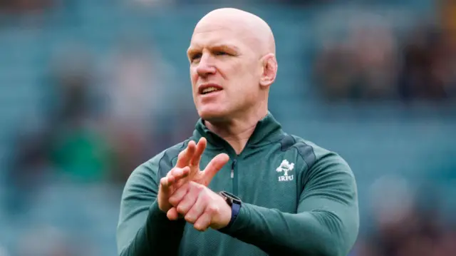 Ireland forwards coach Paul O'Connell