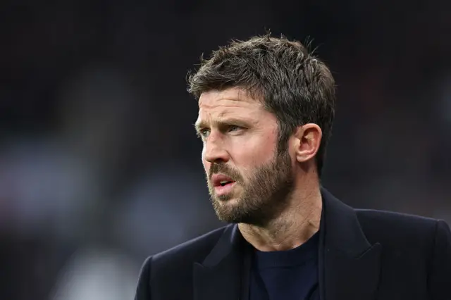 Manchester United head coach / manager Michael Carrick during the Premier League match between Newcastle United and Manchester United