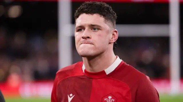 Wales forward James Botham