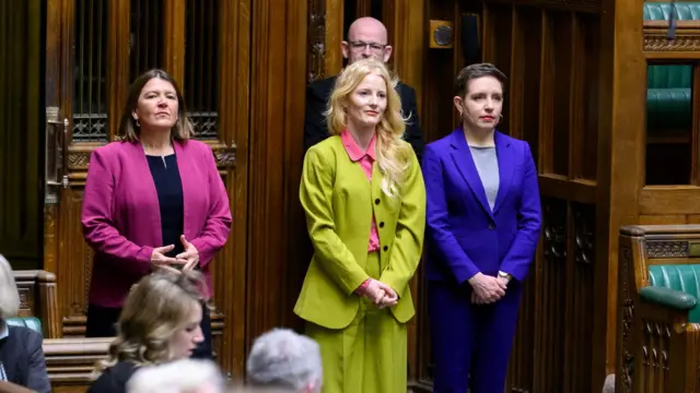 Hannah Spencer in House of Commons