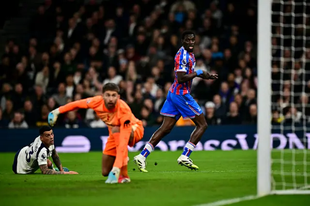 Ismaila Sarr scores the team's first goal