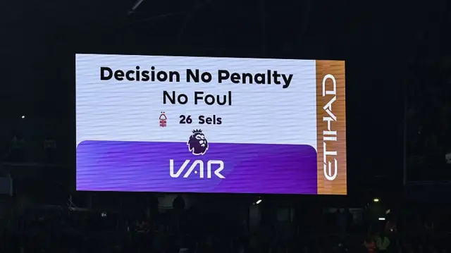 VAR decision