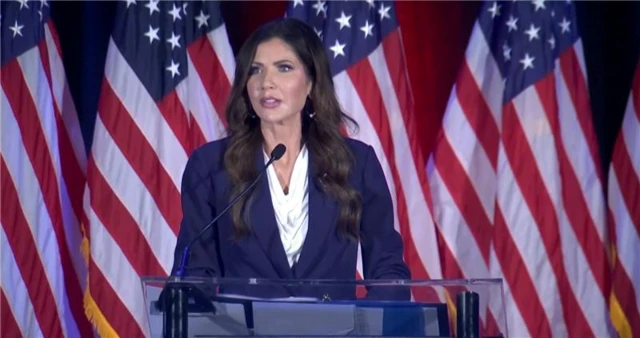 Noem speaks at Sergeant Benevolent Association Major Cities Conference conference