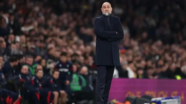 Igor Tudor, Interim Manager of Tottenham Hotspur, reacts