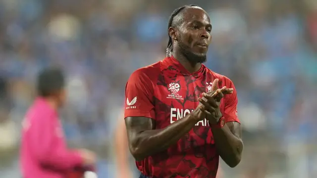 Jofra Archer of England
