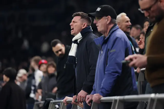 Tottenham fan reacts