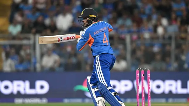 Abhishek Sharma of India