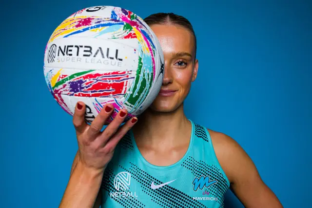 Jemma Donoghue of the London Mavericks poses