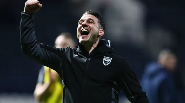 Matt Bloomfield celebrates