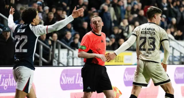 Douglas Ross was quickly back on his feet