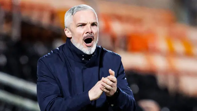 Dundee United manager Jim Goodwin