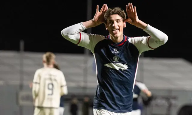Falkirk striker Barney Stewart
