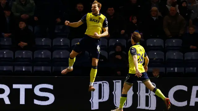 Oxford celebrate scoring