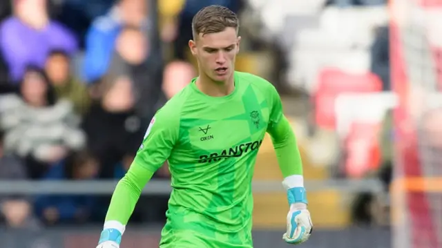 Lincoln keeper George Wickens