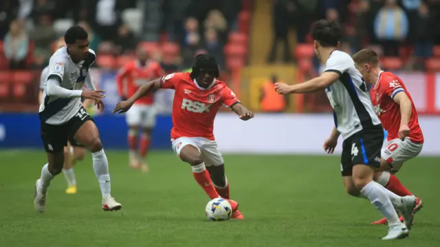 Charlton v Birmingham match action