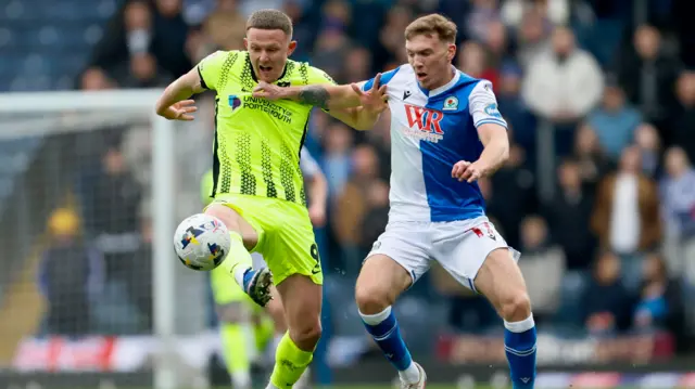 Blackburn v Portsmouth match action