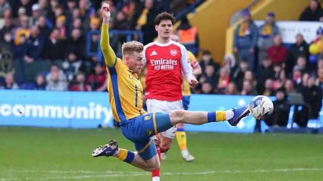 Evans in action