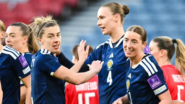 Scotland celebrate