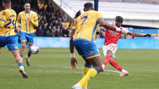 Madueke scoring