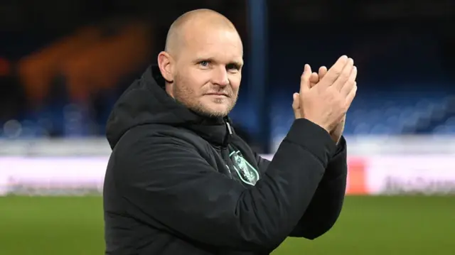 Huddersfield Town boss Liam Manning