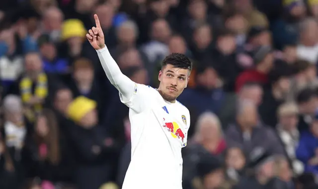 Joel Piroe celebrates