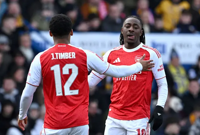 Arsenal celebrate