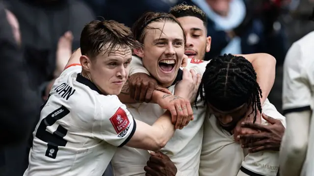 Port Vale celebration