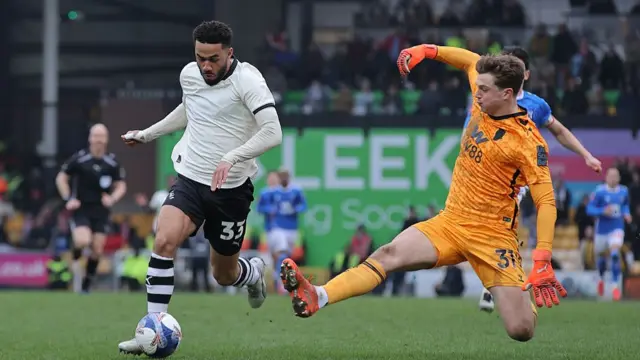 Port Vale action